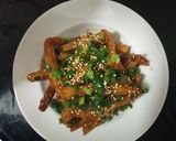 A picture of step 4 of Chinese French fries.