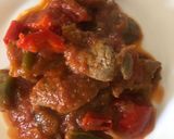 Foto del paso 9 de la receta: Hígado de ternera con verduras y tomate