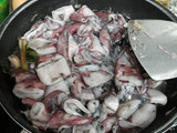 Cumi hitam bumbu iris sederhana
