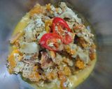 Foto langkah ke 6 dari resep Tumis Telur Kepiting.