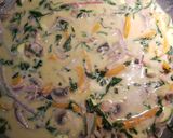 A picture of step 6 of Anything goes pasta.