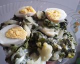 Foto del paso 7 de la receta: Acelgas con huevo y salsa cremosa... 🤔🍳🧀🍶🍽