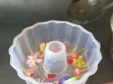 Puding Coklat Susu Edible Flower