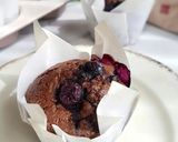 Foto del paso 1 de la receta: Muffins de café y arándanos