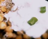 A picture of step 3 of Hummus dip.