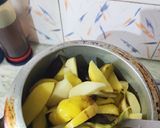 A picture of step 2 of Aloo baingan🍆🥔.