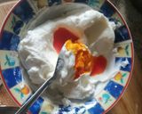 A picture of step 4 of Saffron dry fruits shrikhand.