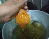 A picture of step 5 of Carrot Kurkure.