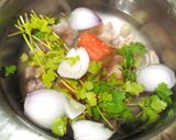 A picture of step 3 of Chicken Stock (yakhni).