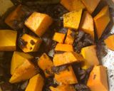 A picture of step 4 of Squash and spinach coconut curry - vegan.