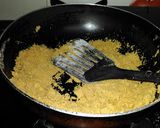 A picture of step 1 of CHESTNUT FLOUR BURFI/SINGHARA ATTA KI BURFI.