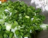 A picture of step 2 of Pasta kabab.