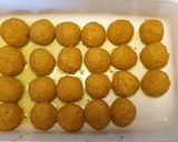 A picture of step 2 of Yellow pea falafel.
