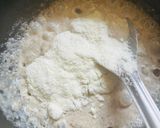 A picture of step 3 of Walnut Halwa.
