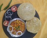 છોલે પૂરી (Chhole Puri Recipe In Gujarati) રેસીપી સ્ટેપ7ફોટો