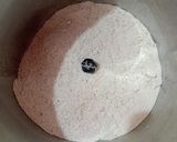 A picture of step 1 of Spinach millet dhokla.