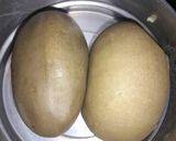 A picture of step 1 of Panhe (Raw mango sarbat).