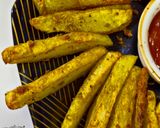 صورة لخطوة 7 من وصفة بطاطس بالقلايه الهوائية 🍟