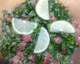 Foto del paso 3 de la receta: Entraña rellena gratinada y ensalada tabulleh
