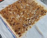 Foto del paso 13 de la receta: Bracito relleno de crema de vainilla, manzana y pasas (sin gluten)