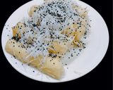 Hình bước làm 9 của món Khoai mì hấp cốt dừa (sắn hấp cốt dừa)