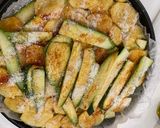 Foto del passaggio 4 della ricetta Patate e zucchine gratinate
