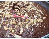 A picture of step 5 of Peanuts Chocolate Brownie.