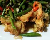 Foto langkah ke 3 dari resep Baby bean Tumis jamur tiram crispy.