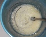 A picture of step 2 of Yam balls and sauce.