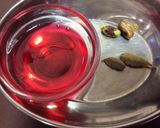 A picture of step 2 of Rose shrikhand.
