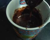 A picture of step 3 of Chocolate mug cake.