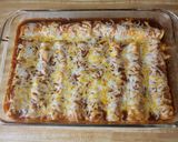 A picture of step 7 of Lee's Simple Ground Beef Enchiladas.