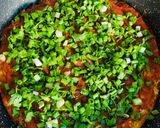 Hình bước làm 4 của món Bánh pizza phô mai làm từ bắp cải