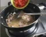A picture of step 3 of Veg Biryani.