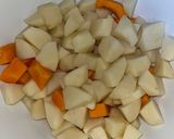 Foto del paso 1 de la receta: Puré de Zapallo con Bife al Ajo