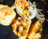 A picture of step 7 of Baked layered vada Pav.