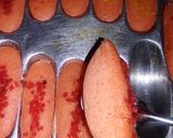 Foto langkah ke 10 dari resep Pukis Selai Strawberry 1 Telur Empuk Lembut🍓🍓🍓.