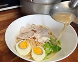 รูปขั้นตอนการทำที่ 4 ของ ราเมนหมูสไลด์สไตล์บ้านๆ