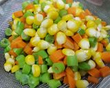 Hình bước làm 1 của món Cơm chiên chay