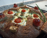 Foto del paso 3 de la receta: Torta de pan rellena de queso 🥖🧀