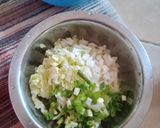 Foto langkah ke 2 dari resep Bakwan Sayur Udang Rebon.