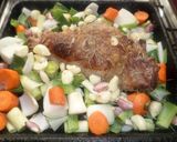 Foto del paso 3 de la receta: Gigot de cordero a los 40 ajos