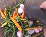 Foto langkah ke 2 dari resep Teri Sambel ijo.