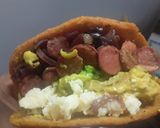 Foto del paso 8 de la receta: Arepa de zapallo / ahuyama rellena... 🎃🍘🍘🎃