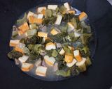 Foto langkah ke 5 dari resep Sayur Asin cah Tahu Kuning.