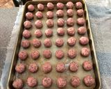 A picture of step 3 of All Purpose Meatballs.