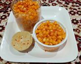 A picture of step 6 of Spicy Corn Chaat.