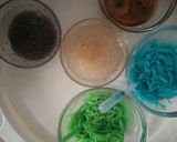 A picture of step 5 of Colour royal falooda ice-cream with tragacanth gum & figs.