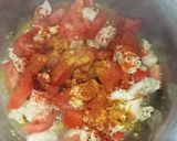A picture of step 1 of Chicken vegetable.
