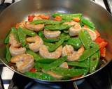 Foto del paso 3 de la receta CAMARONES CON VAINAS DE ARVEJAS TIERNAS, SZECHUAN (Chino)